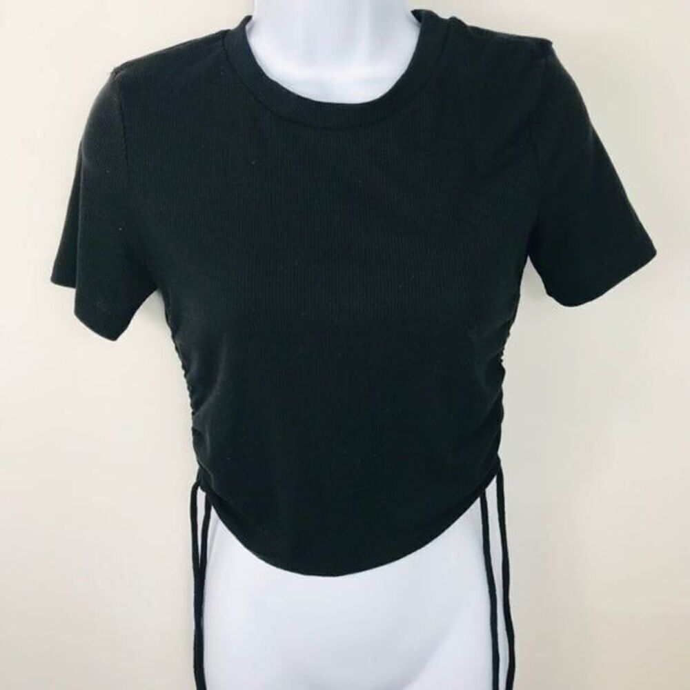 ZARA black Crop top size M …0528